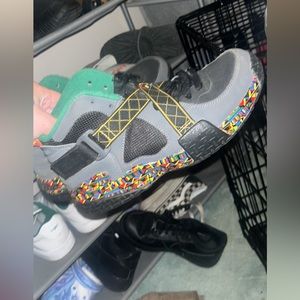 2020 Air Raid “live together play together” Jordan’s. Size 8 in women’s